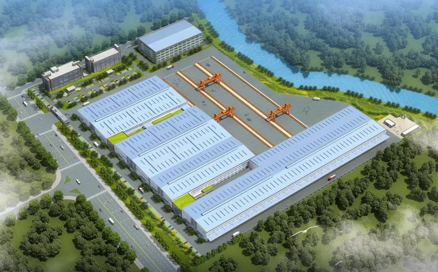 铁拓机械沥青搅拌设备生产新工厂建设如火如荼