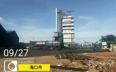 铁拓机械沥青搅拌设备极限生产助力客户关键道路工程项目
