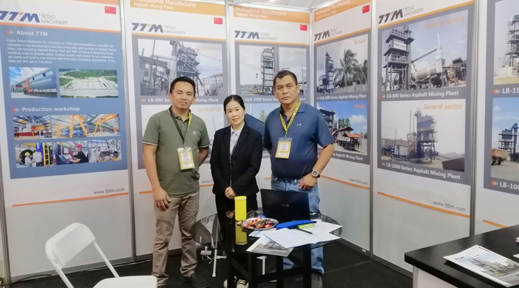 铁拓机械亮相第14届菲律宾国际工程机械及建筑材料展览会（PHILCONSTRUCT 2019）